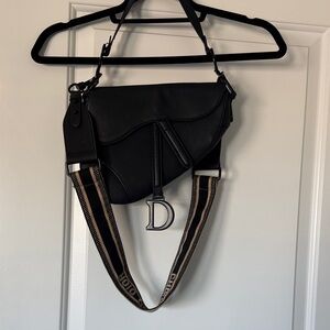 Black Saddle Bag